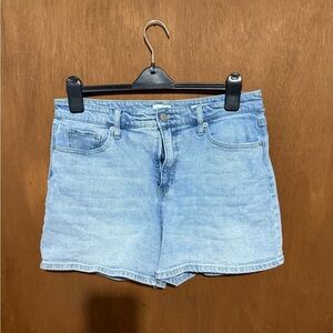 Wonderly Light Blue Jean Shorts
